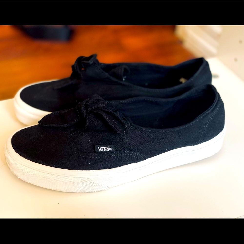 Women’s Vans Black Bow Tie
